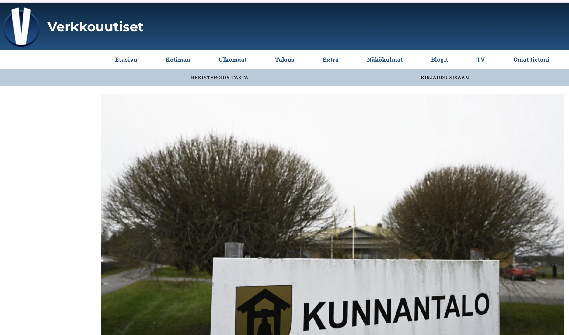 Verkkouutiset: Hankintalaista 600 miljoonan lasku kunnille