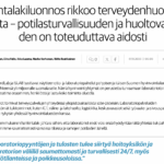 KALEVA - Laboratoriopalvelut vaarantuvat